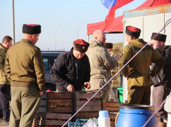 В Краснодарском крае жители открыли «солдатские привалы»