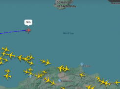 Патрульный самолёт США снова «засветился» в небе над Чёрным морем