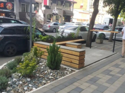 В Краснодаре появился первый парклет на Кубани