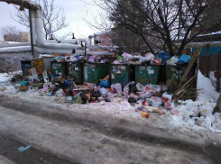 Горы мусора рядом с детским садом в элитном районе Краснодара никто не убирает