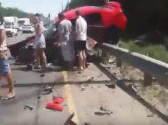  Стали известны подробности лобового ДТП под Краснодаром 