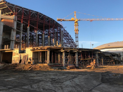 Крупный спорткомплекс с бассейном в Краснодаре завершили на 58%
