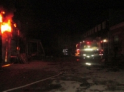 В Краснодаре на улице Чехова сгорел склад