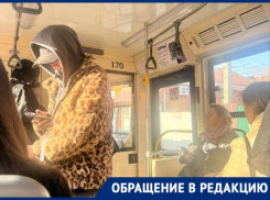 В Краснодаре пассажиров трамвая оглушает громкий свист и травит запах жженой резины
