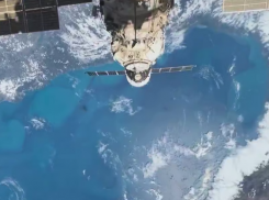 Российский космонавт показал вид на Чёрное море с борта МКС