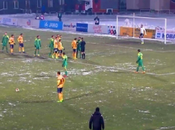 «Кубань» проиграла «Лучу-Энергии» в заснеженном Владивостоке