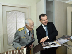 Ветерана на Кубани со столетнем юбилеем поздравил Владимир Путин 