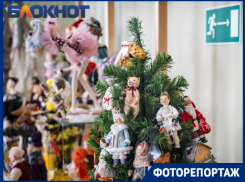 Побывавший на МКС пупсик и необычные ёлочные игрушки: в Краснодаре показали выставку авторских кукол