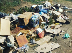 В курортном поселке Краснодарского края обнаружена незаконная свалка