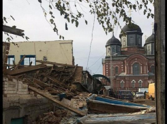 В Кропоткине рухнул жилой дом