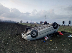 На Кубани 20-летняя автомобилистка попала в ДТП: пострадали дети