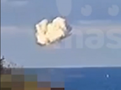 Уничтожение двух БПЛА над Чёрным морем попало на видео