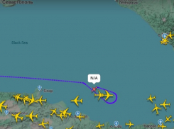 Загадочный самолёт-разведчик заметили над Чёрным морем