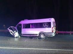 Семь человек пострадали в ДТП с микроавтобусом в Краснодарском крае