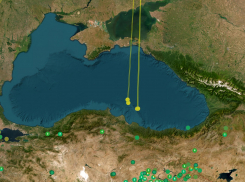 Землетрясение магнитудой 4,1 балла произошло в Черном море