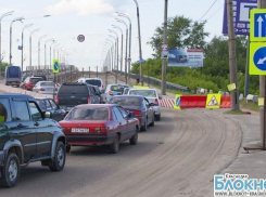 В Гулькевичском районе на федеральной трассе ввели реверсивное движение