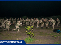 Под Краснодаром Герой России «Лотос» показал Евгению Пригожину захват рубежей противника бойцами ЧВК «Вагнер»