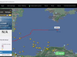 У Краснодарского края засекли 15 военных самолётов США