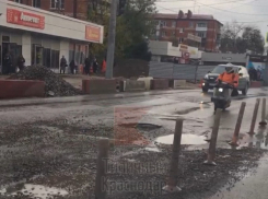 В Краснодаре СК проверяет стройку подземного перехода на улице Красных Партизан