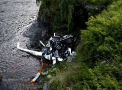 В районе Малого Утриша под Анапой разбился вертолет