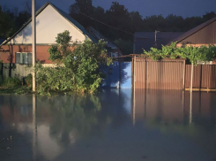 В Горячем Ключе за полтора часа залпового ливня выпала месячная норма осадков