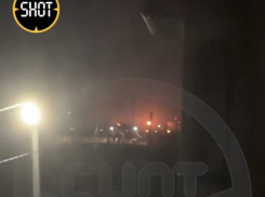 Ночью на Афипском НПЗ в Краснодарском крае вспыхнул пожар