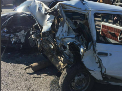 Жуткая авария произошла на въезде в Краснодар 