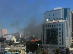 В центре Краснодара потушили пожар 