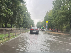 Гидрострой в Краснодаре ушёл под воду из-за залпового ливня