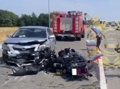 Байкер и его жена погибли в массовом ДТП под Краснодаром