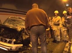 На Красной Поляне в жутком ДТП в тоннеле пострадал мужчина