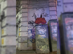 В Краснодаре задержали граффитиста, который нарисовал Дональда Дака