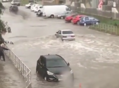  Анапу в День города затопило после сильного дождя 