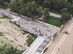 Новая скейт-площадка появилась у краснодарского Дворца спорта 