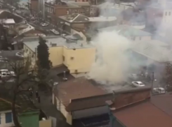  В Краснодаре загорелся ресторан «The Печь» 