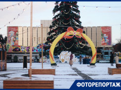 Центр притяжения перед Новым годом: аттракционы заработали в Краснодаре