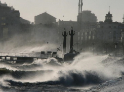 В Новороссийске из-за урагана школьникам разрешили остаться дома 