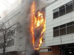  В ТРЦ «Галерея Краснодар» вспыхнул пожар 