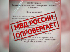 Полиция опровергла информацию о волонтерах с наркотическими масками, пересылаемую по чатам кубанцев