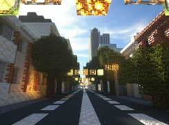 Школьник построил Краснодар в культовой видеоигре Minecraft