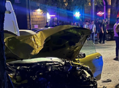 В центре Краснодара водитель BMW устроил массовое ДТП