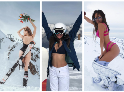 Какие девушки отдыхают в горах Краснодарского края в марте