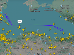 Самолёт-разведчик «Артемида» рыщет в небе над Чёрным морем