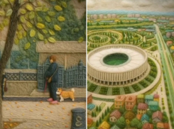 Парки, стадион и памятник собачкам: мэрия показала «вязаные» виды Краснодара