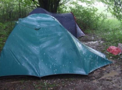 На Кубани палаточный лагерь форума «Регион 93» залило дождем