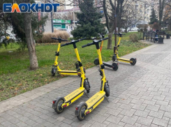Краснодарцев будут наказывать штрафами за брошенные электросамокаты 