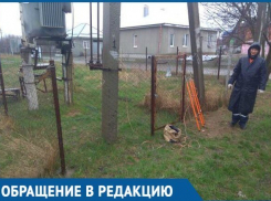  В садовом товариществе под Краснодаром без предупреждения сотни семей оставили без света 