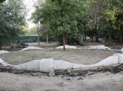  В Краснодаре начали ремонтировать Вишняковский сквер 