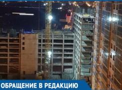  Стук и грохот со стройки мешает краснодарцам спать 