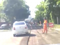 Краснодарец пожаловался на ужасную организацию движения из-за ремонта дорог 